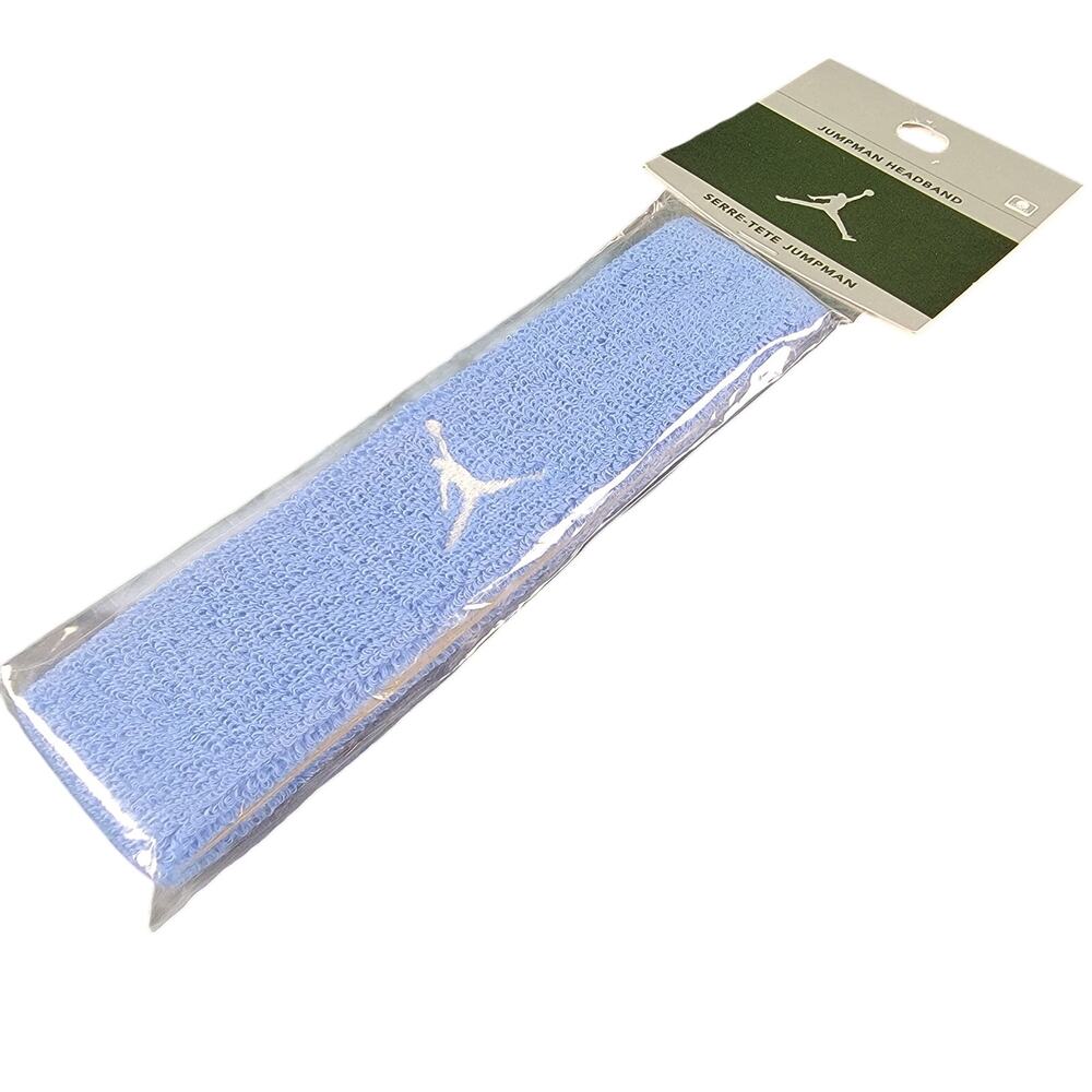 Vintage Nike Michael Jordan Jumpman Sweat Headband - NEW Blue/White 567417-448